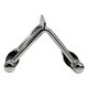Puxador Triangulo Cromado Emborrachado MD5053 Cromado