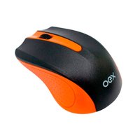 Mouse Wireless Experience Oex Preto/laranja MS404