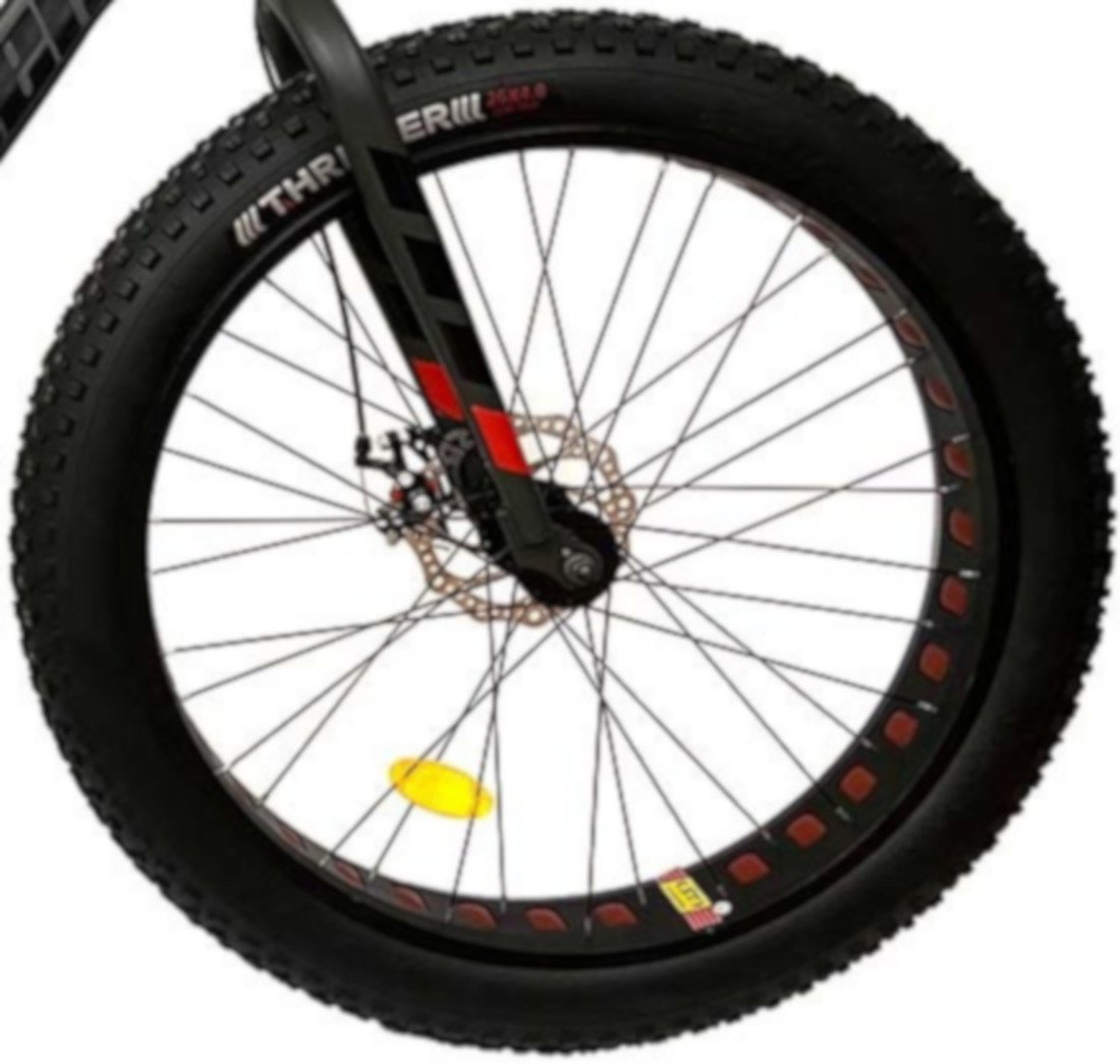 Bicicleta Fat Bike Pneu Largo Aro 26 Alumínio 21V Freio a Disco Cinza -  Colombo