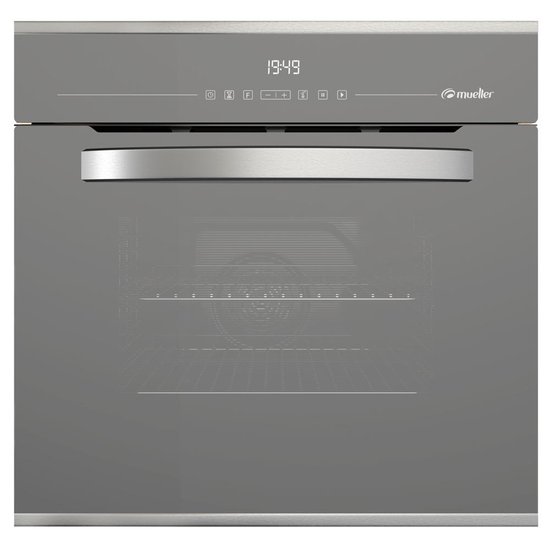 Forno Elétrico Digital de Embutir Mueller Espelhado 68 Litros MFE0268G1 220V