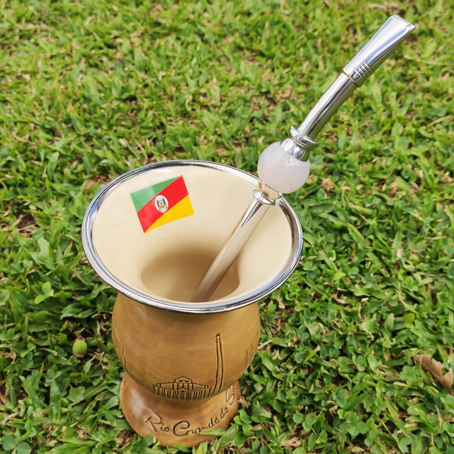 Bomba Per Chimarrão In Acciaio Inox Promate - Design Redondo - Foto 5