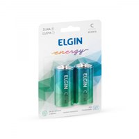 Pilha Alcalina Elgin Tipo-C LR14 (Blister C/2) - 82156