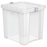 Caixa Organizadora Tramontina Basic com Tampa em Plástico 42 L Transparente - Tramontina