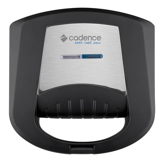 Sanduicheira Elétrica Cadence Top Meal Inox