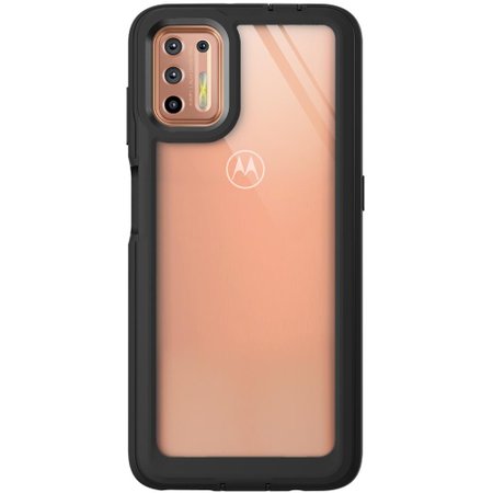 Capa Protetora Y-Cover Xtream Transparente Preta Motorola Moto G9 Plus