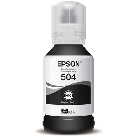 Refil Epson T504 Preto 127ml para Impressoras L4150 / L4160 / L6171 / L6161 e L6191 - T504120