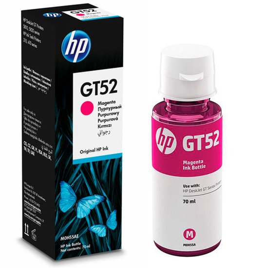 Refil Hp Inc GT52 Amarelo 70ML M0H56AL