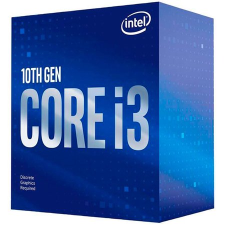 Processador Intel Core I3-10100F 3.60GHz (4.3GHz Turbo) Quad Core LGA1200 6MB Cache - BX8070110100F