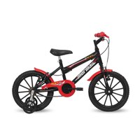 Bicicleta Infantil Masculina Mormaii Aro 16 Next Preto Brilhante