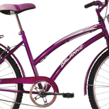 Bicicleta Feminina Aro 24 Passeio Susi - Violeta