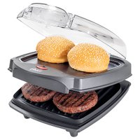 Grill Elétrico Burguer Oster 2 em 1 com Estufa