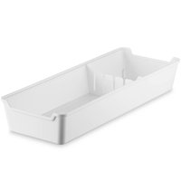 Organizador De Gaveta Divisor Porta Facas Talheres Cozinha UZ Branco