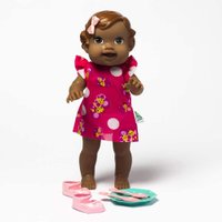 Boneca Babys Collection Papinha Negra - Super Toys
