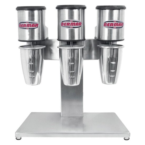 Batedor de Milk Shake Triplo Bermar Industrial Profissional Bm75