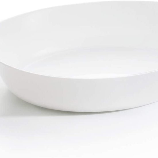 Travessa Oval de Vidro Smart Cuisine 20cm Arc Branca