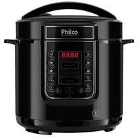 Panela de Pressão Digital Philco 6L Inox Preta