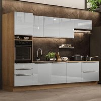 Cozinha Completa Madesa Lux 320004 com Armário e Balcão