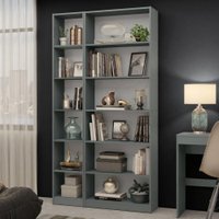 Kit Madesa Estante Livreiro 6908 + Estante Livreiro 6906