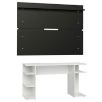 Mesa Gamer Madesa 9409 e Painel para TV até 65 Polegadas