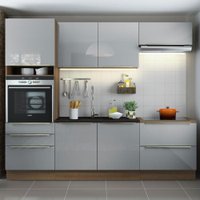 Cozinha Completa Madesa Lux com Armário e Balcão 6 Portas 5 Gavetas