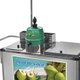 Carrinho de Água de Coco Cefaz Inox Rodas Pneumáticas e Toldo L22P/T