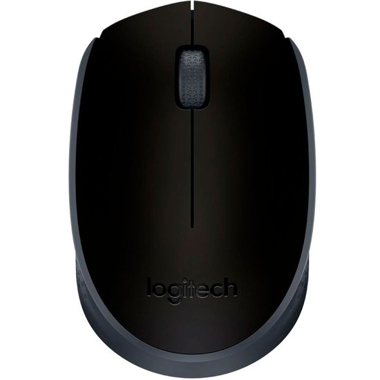 Mouse Logitech M170 Preto Wireless
