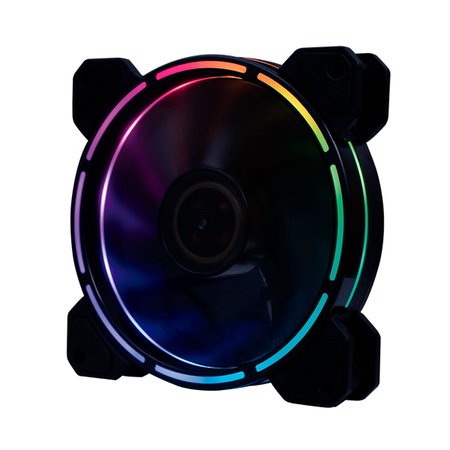 Cooler FAN OEX F40, 120mm, LED RGB - 1200RPM, Iluminação Rainbow