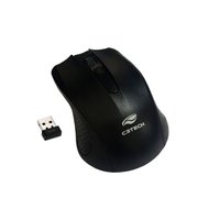 Mouse C3Tech M-W20BK, Wireless, 1000 DPI, Preto