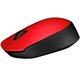 Mouse Logitech M170 Vermelho e Preto Wireless