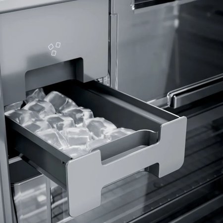 Geladeira Brastemp Gourmand Frost Free Side Inverse 540 litros Inox com Ice Maker - BRO81AR