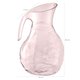 Jarro De Plástico Com Alça 2,3L Jarra Tango Para Água E Suco Rosa Translúcido UZ