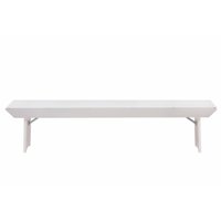 Banco Naturalle Dobrável Branco 200 cm Tramontina