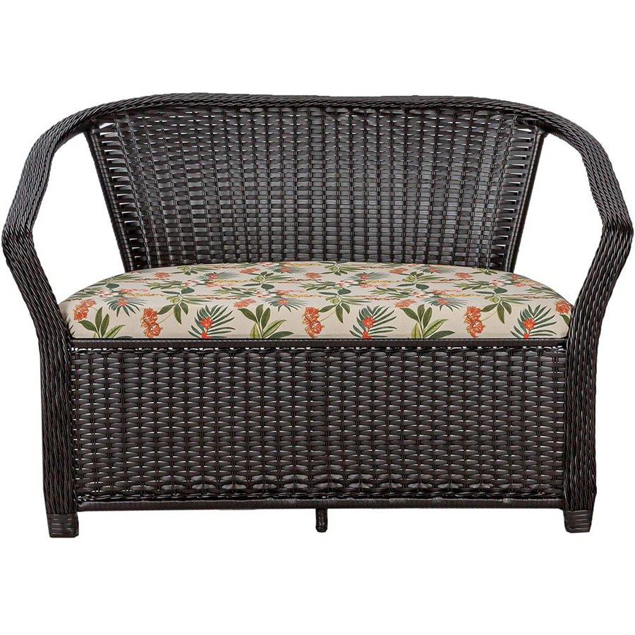 Sofá 2 lugares e 2 Poltronas e Mesinha Porto Rico de Área Varanda Fibra