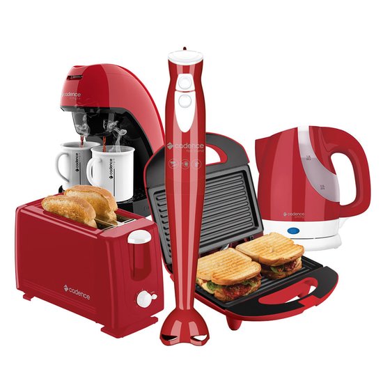 Kit Cadence Colors Vermelho Completo III