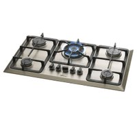 Cooktop Fischer 5 Queimadores TC Gás Mesa Inox Bivolt 23678-54121
