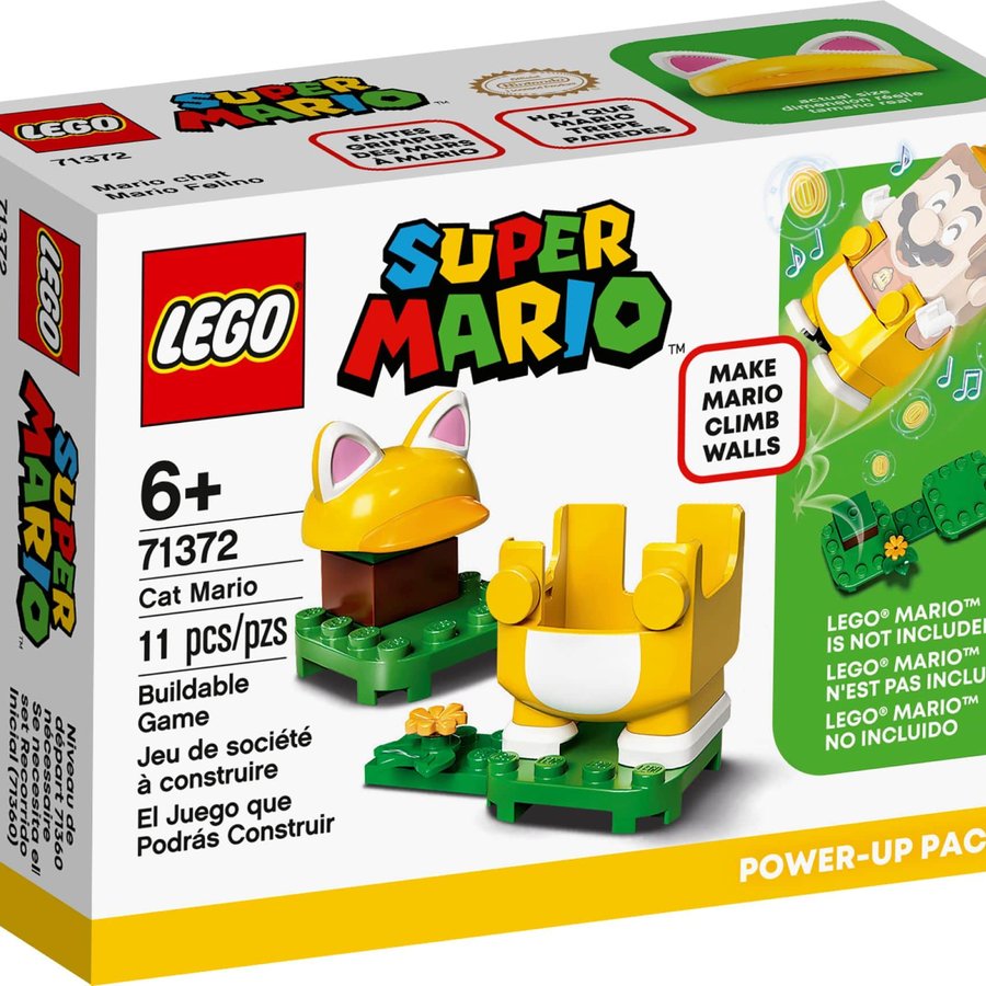 Lego Super Mario Mario Gato Power Up 3357