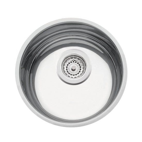 Cuba Tramontina Luna 30 BL Prime em Aço Inox Alto Brilho 30 cm