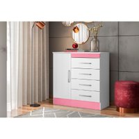 Cômoda Demobile 2 Portas e 4 Gavetas Montevideu