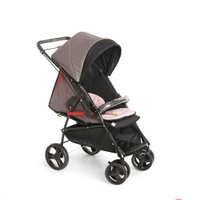 Carrinho de Bebê Galzerano Maranello 1381 - Preto com Rosa