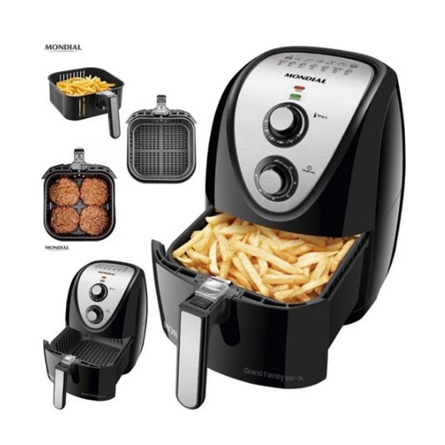 Fritadeira Mondial 5 Litros sem Óleo AFN50BI