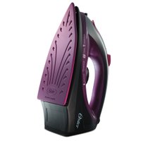 Ferro de Passar a Vapor Cerâmica Oster Preto e Roxo GCSTBS5956