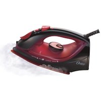 Ferro de Passar a Vapor Cerâmica Oster Preto e Vermelho GCSTBS5966