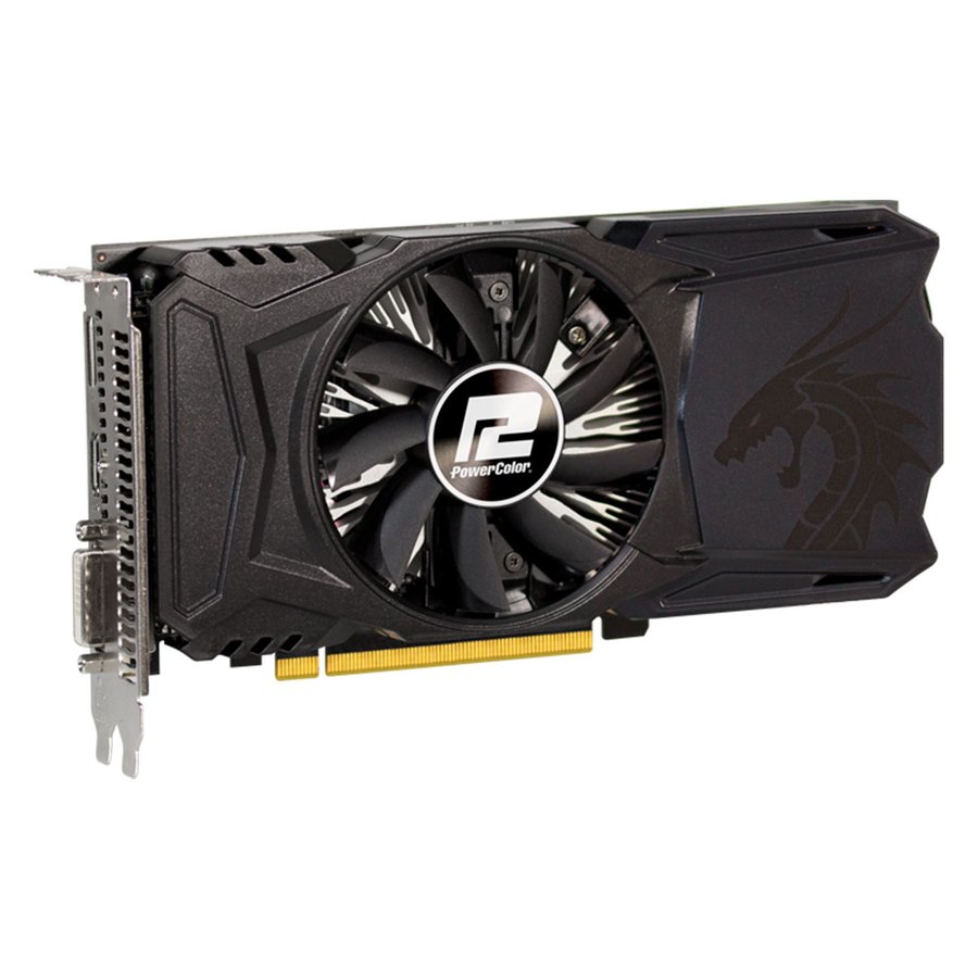 Placa de Vídeo PowerColor Red Dragon Radeon RX 550, 4GB, DDR5, 128 Bits ...