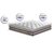 Colchão Casal de Molas Ensacadas D33 com Pillow TOP Cama inBox Select 138x188x32 Bege