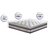 Colchão Casal de Molas Ensacadas D33 com Pillow TOP Cama inBox Select 138x188x32 Café