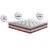 Colchão Casal de Molas Ensacadas D33 com Pillow TOP Cama inBox Select 138x188x32 Vermelho