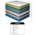 Conjunto Cama Box Casal de Molas Ensacadas D33 com Pillow TOP Cama inBox Select 138x188x71 Cinza