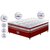 Conjunto Cama Box Casal de Molas Ensacadas D33 Cama inBox Select Firme 138x188x70 Vermelho
