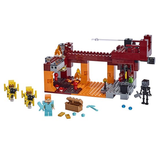 LEGO Minecraft - A Ponte Flamejante