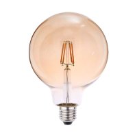 Lâmpada Led Blumenau Filamento Globo G125 4W Bivolt E27